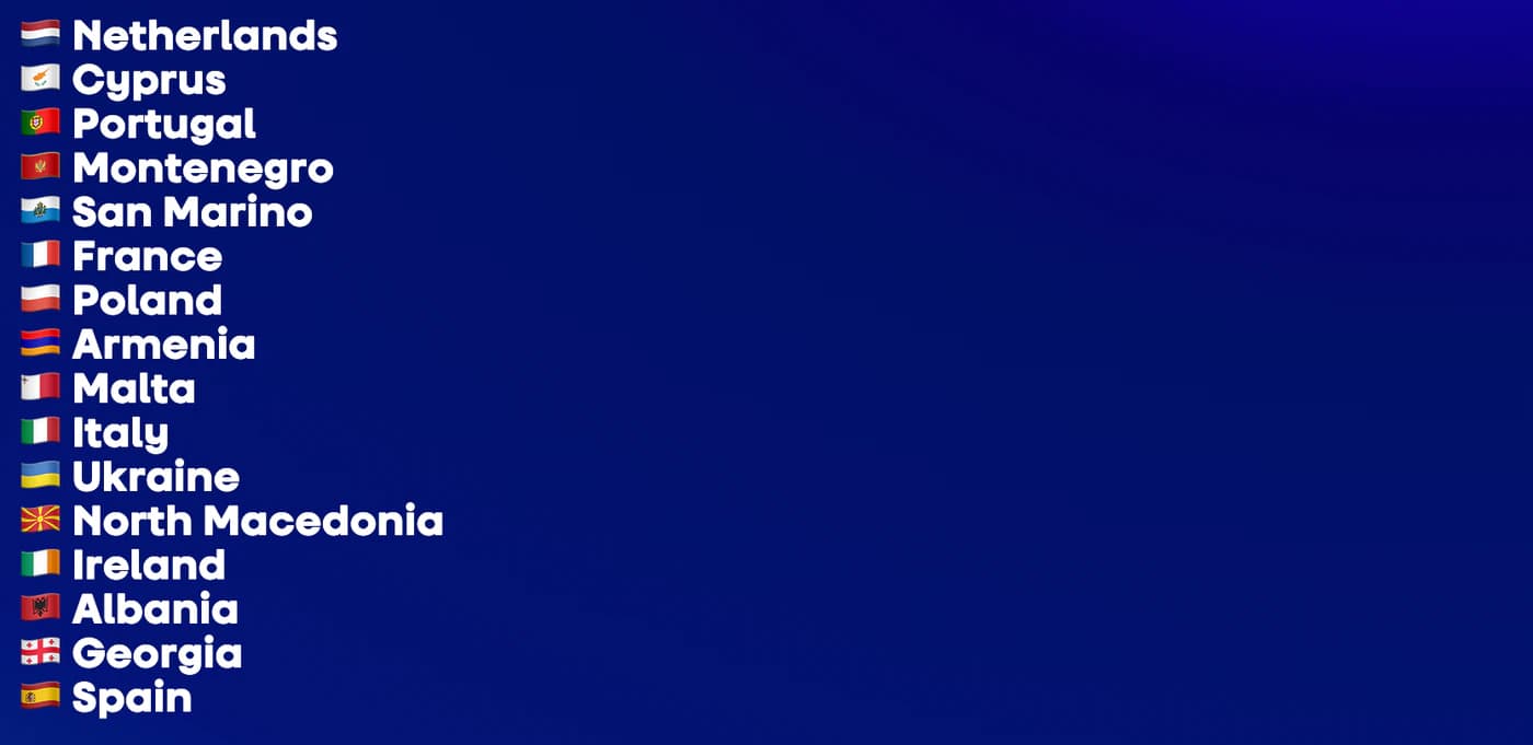 The Netherlands will open Junior Eurovision 2026
