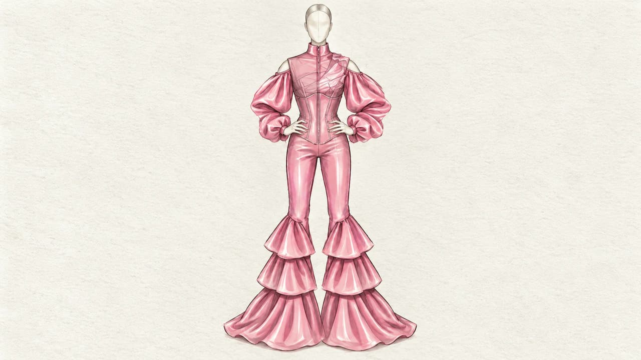 Ukraine unveils Erika Kolesnichenko’s pink costume and staging concept for Junior Eurovision