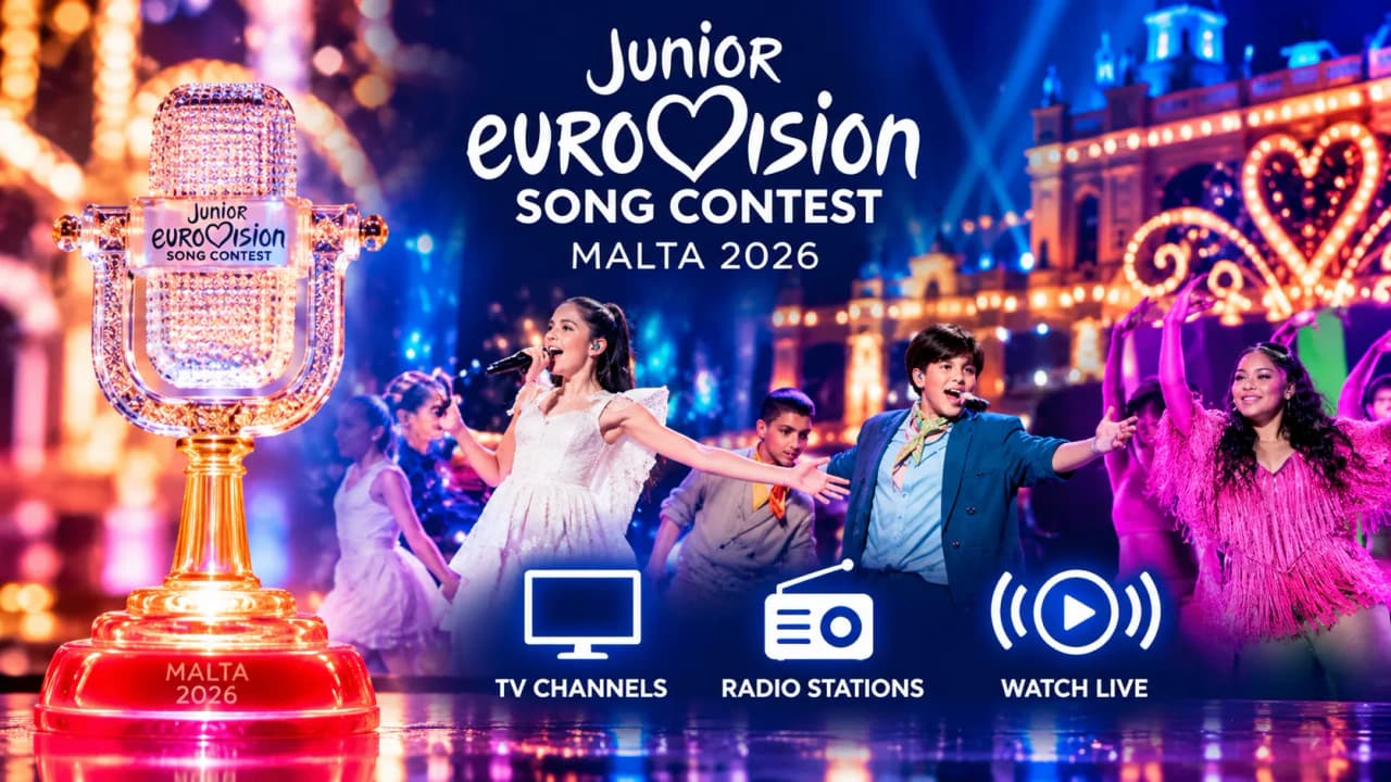 Eurowizja Junior 2026: kanały telewizyjne, radio i transmisja online